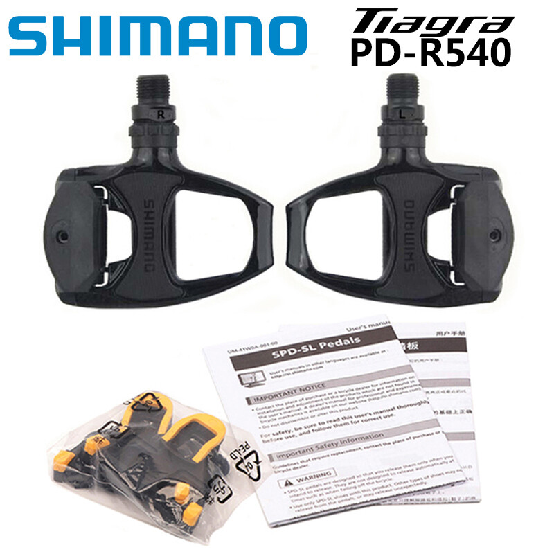 Shimano R540/R550/R7000/R8000 Clipless Carbon Pedal 9/16″ SPD-SL Single Release