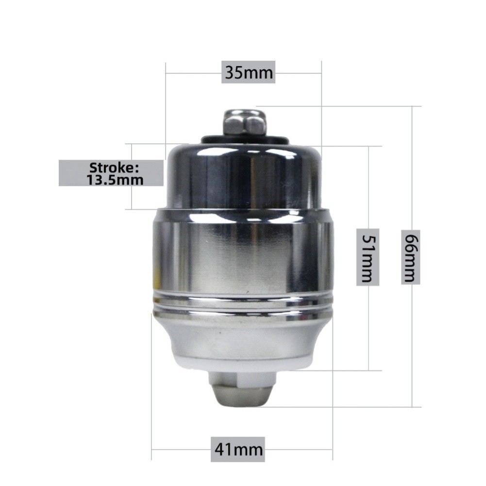 Rear Shock Absorber for Brompton Style Bikes Aluminum 4.1×3.5×6.6cm Lightweight