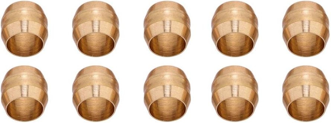 Small Replacement Parts for Hydraulic Brake Hoses, 10 Inserts Included