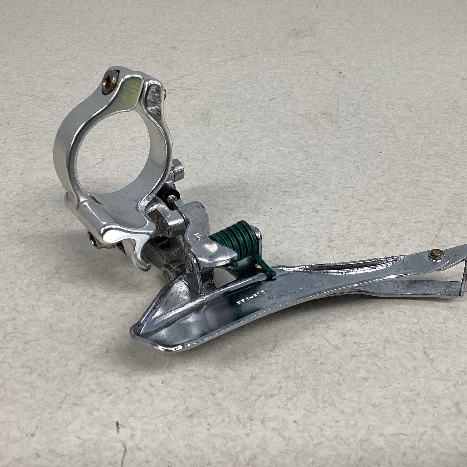 Sachs Quarz 31.8mm Bottom Pull Front Derailleur Braze On W/ Clamp Adapter