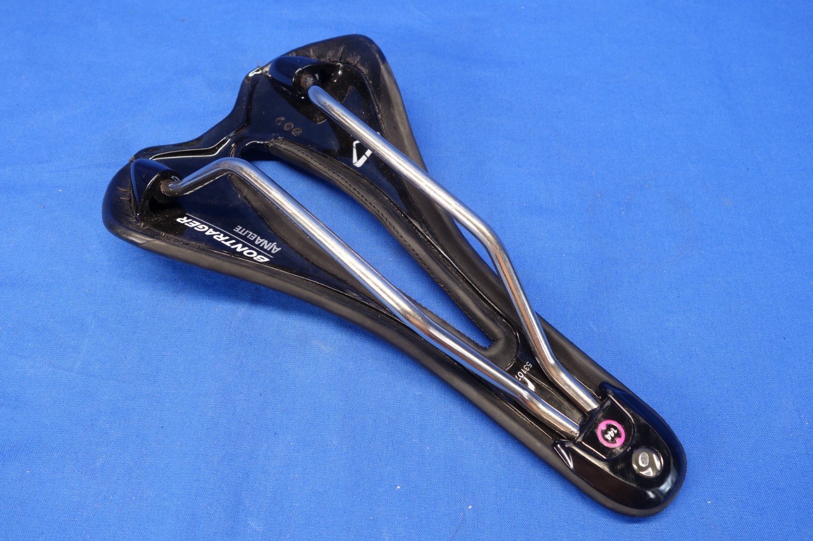 Bontrager Ajna Elite Womens 145mm Width Bike Saddle, Seat, Titanium Ti Rails