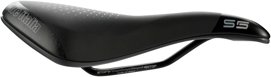 Selle Italia S 5 Lady Superflow Saddle – Black 160mm Width Chromoly Rails