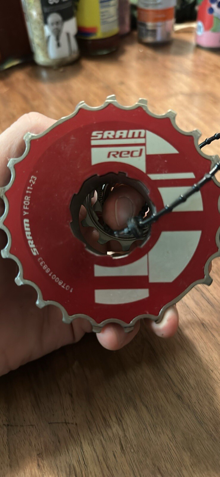 SRAM Og-1090 Cassette Red 11-23 10 Speed Powerdome 1090