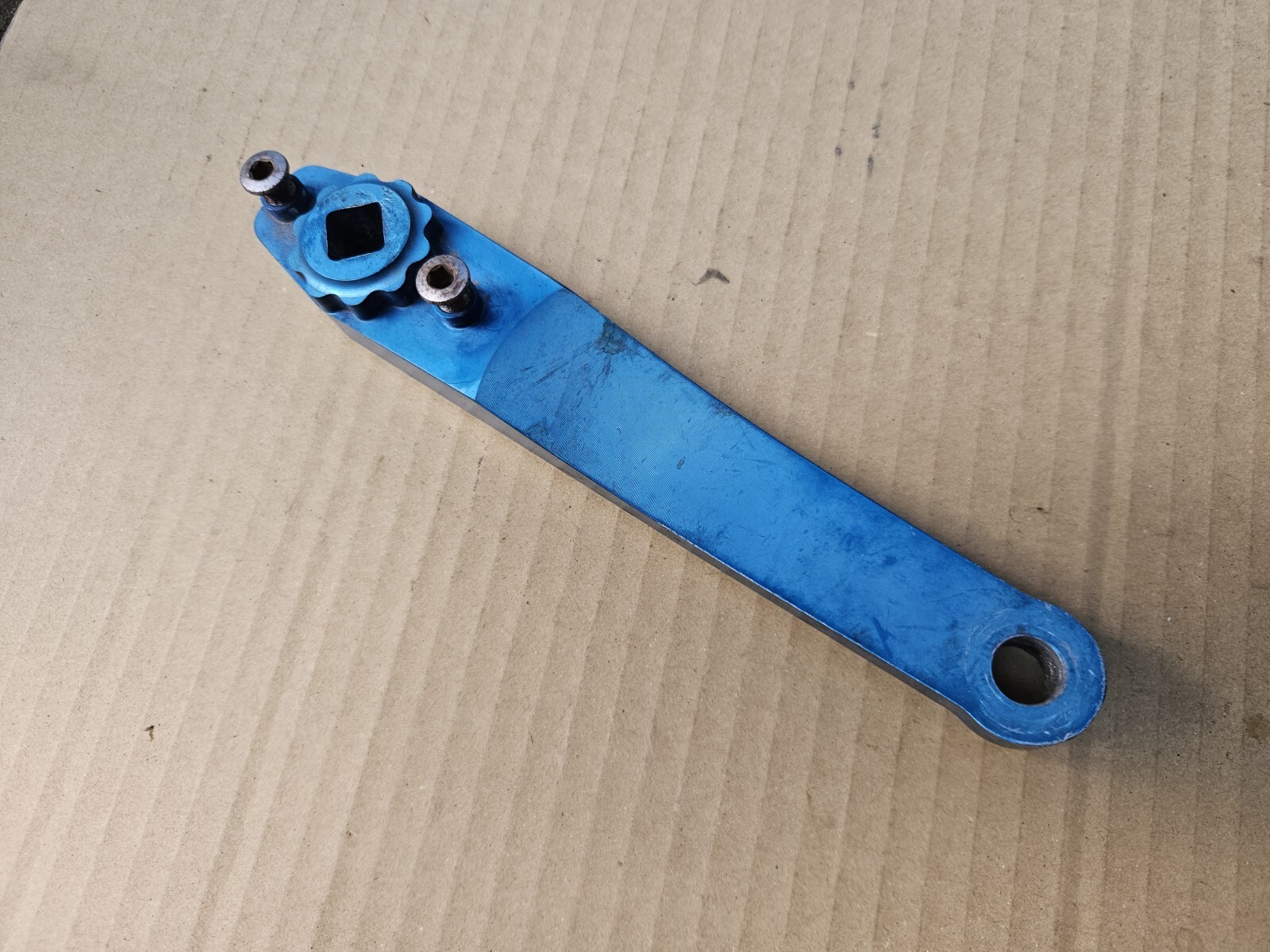 Vintage Kooka Mountain Bike Crank Arm 172.5mm Anodized Blue DRIVE SIDE ONLY