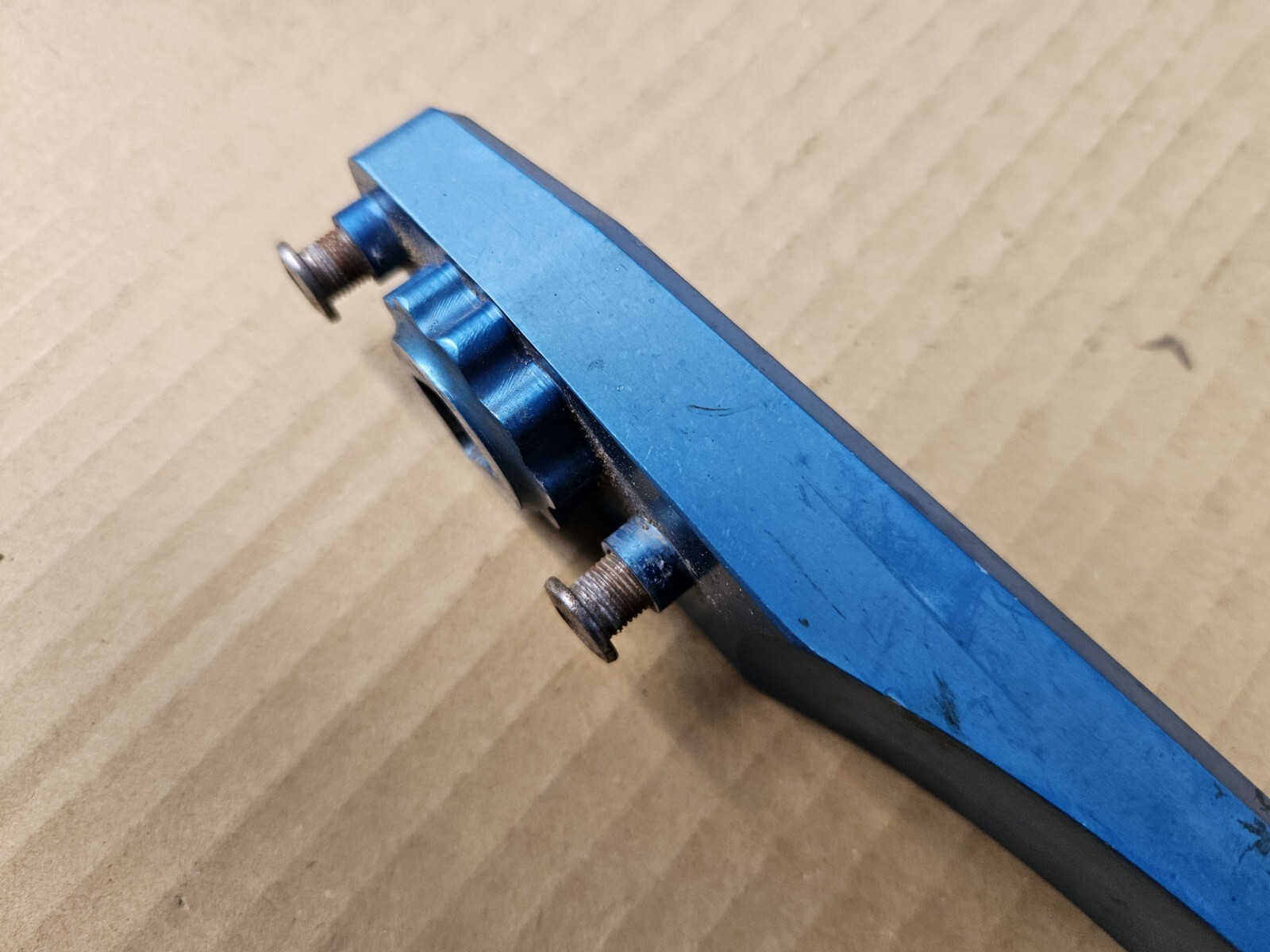Vintage Kooka Mountain Bike Crank Arm 172.5mm Anodized Blue DRIVE SIDE ONLY