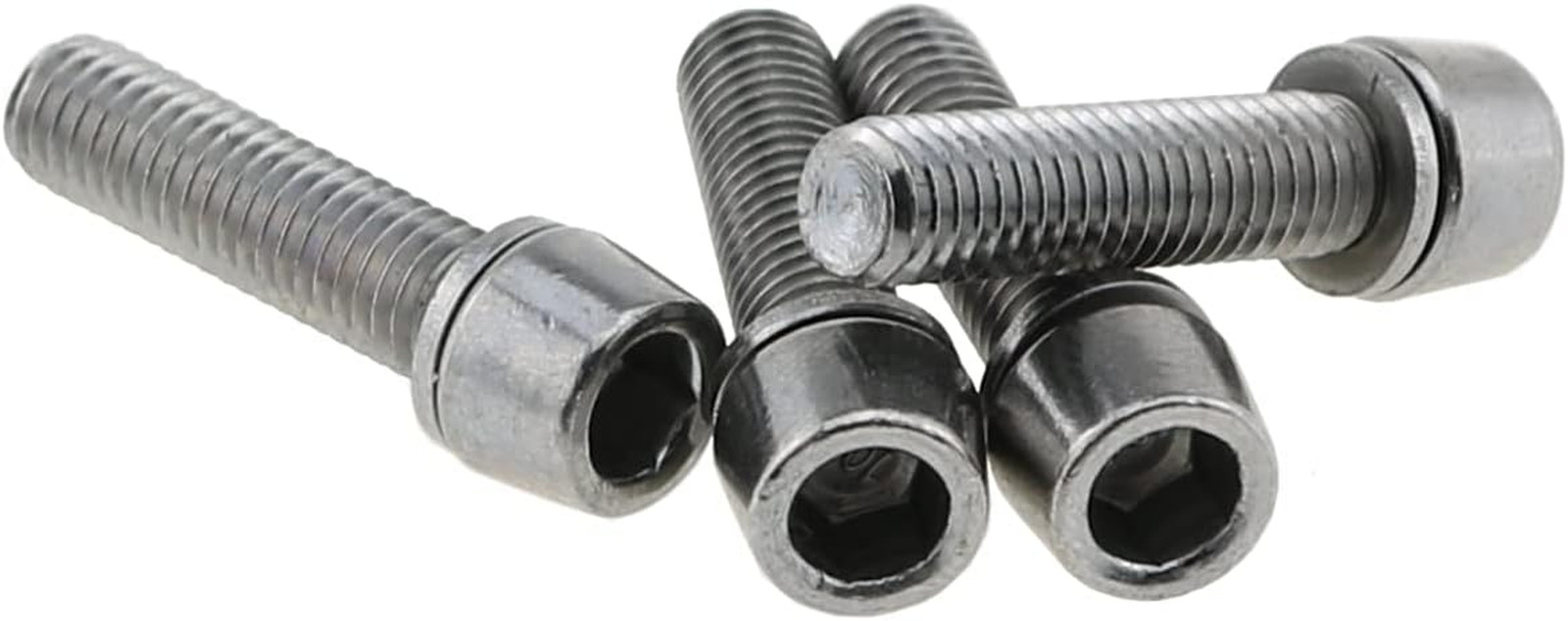 DGZZI 10PCS M5X20Mm Bike Allen Hex Tapered Stainless Bolts Screws Bike Allen Hex