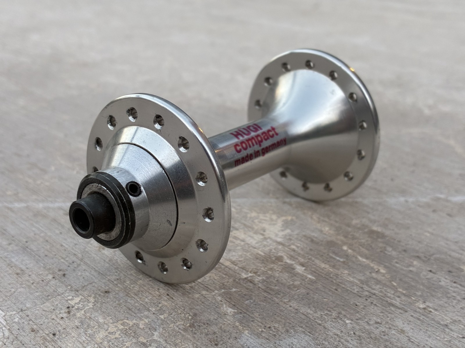 NOS Hugi Compact QR Front Hub | 28-hole / Made in Germany