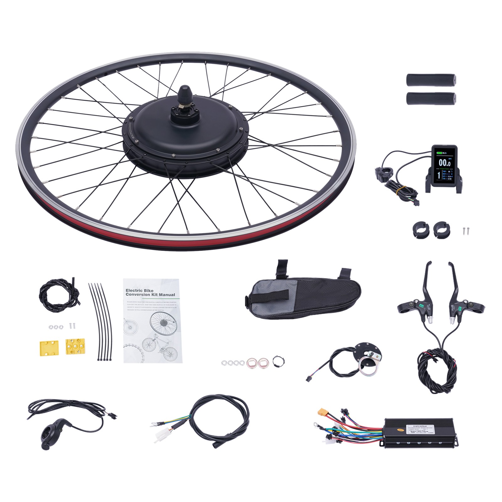 48V eBike Conversion Kit 28/29 Inch Front Wheel & 1000W Hub Motor Electric Bike