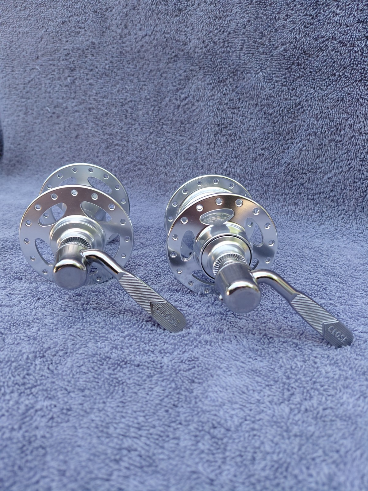 NEW Halo Retro 6-Drive / Retro RO High-Flange Hubset / J-Bend / Polished
