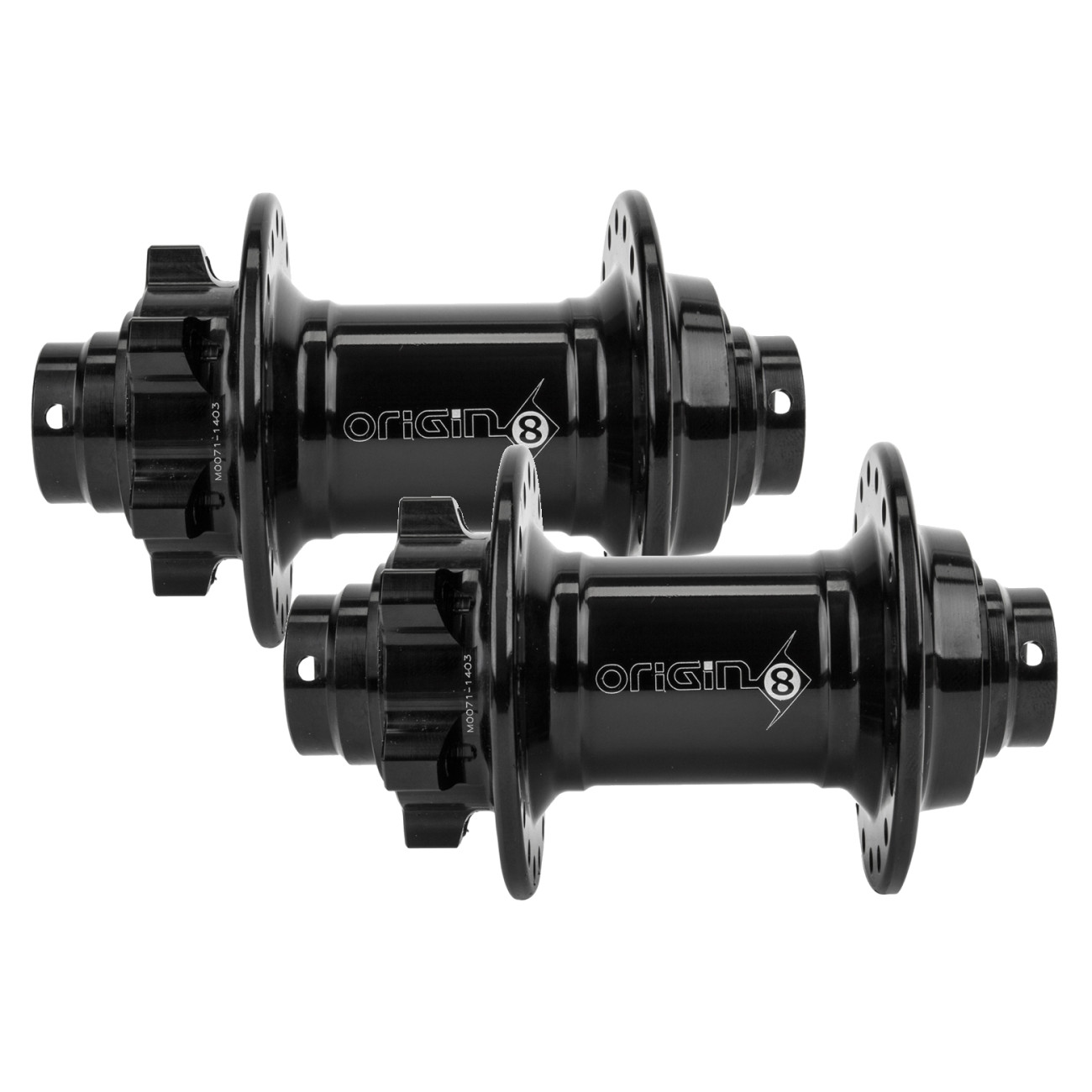 Origin8 MT-3300 MTB Front and Rear Hubs 36H Sealed Cartridge Bearings Aluminum,