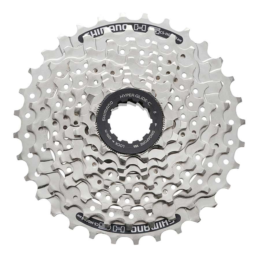 New Shimano CS-HG41 8sp. cassette 11-34T 11-13-15-17-20-23-26-34 ECSHG418134