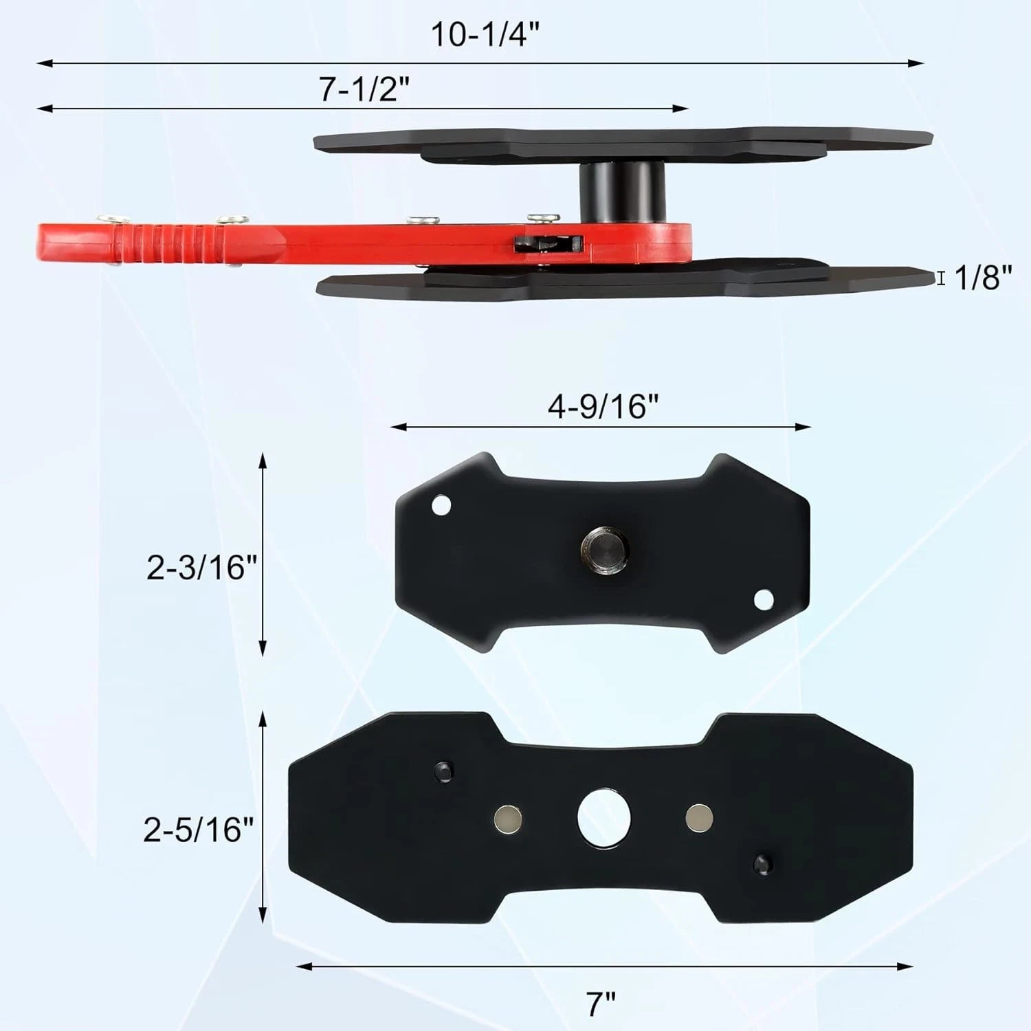 Brake Caliper Compression Tool Set, Automotive Quad Disc Pistion Ratchet Ratchet