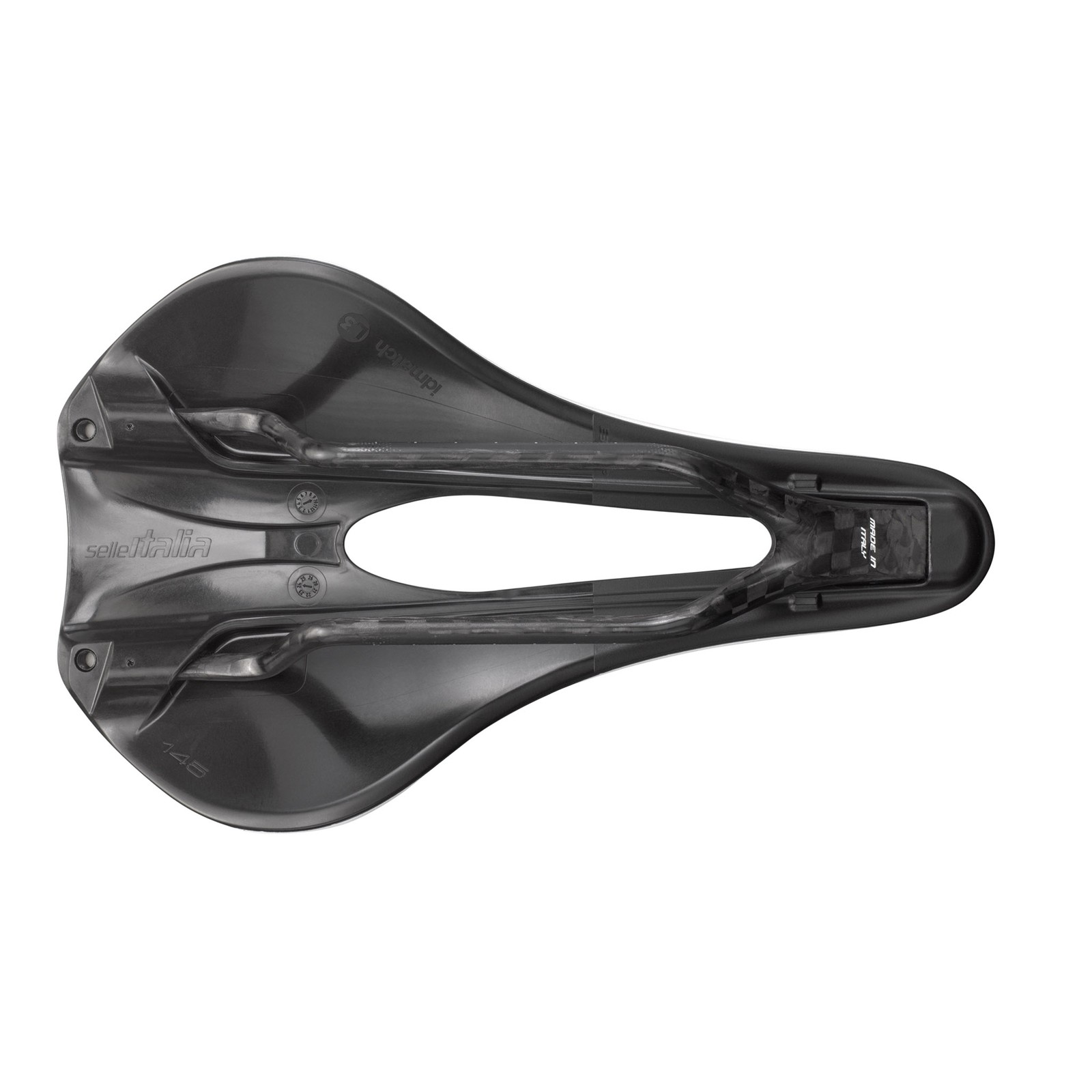 Selle Italia Novus Boost Evo Kit Carbonio SF, L3, Carbon, White LTD