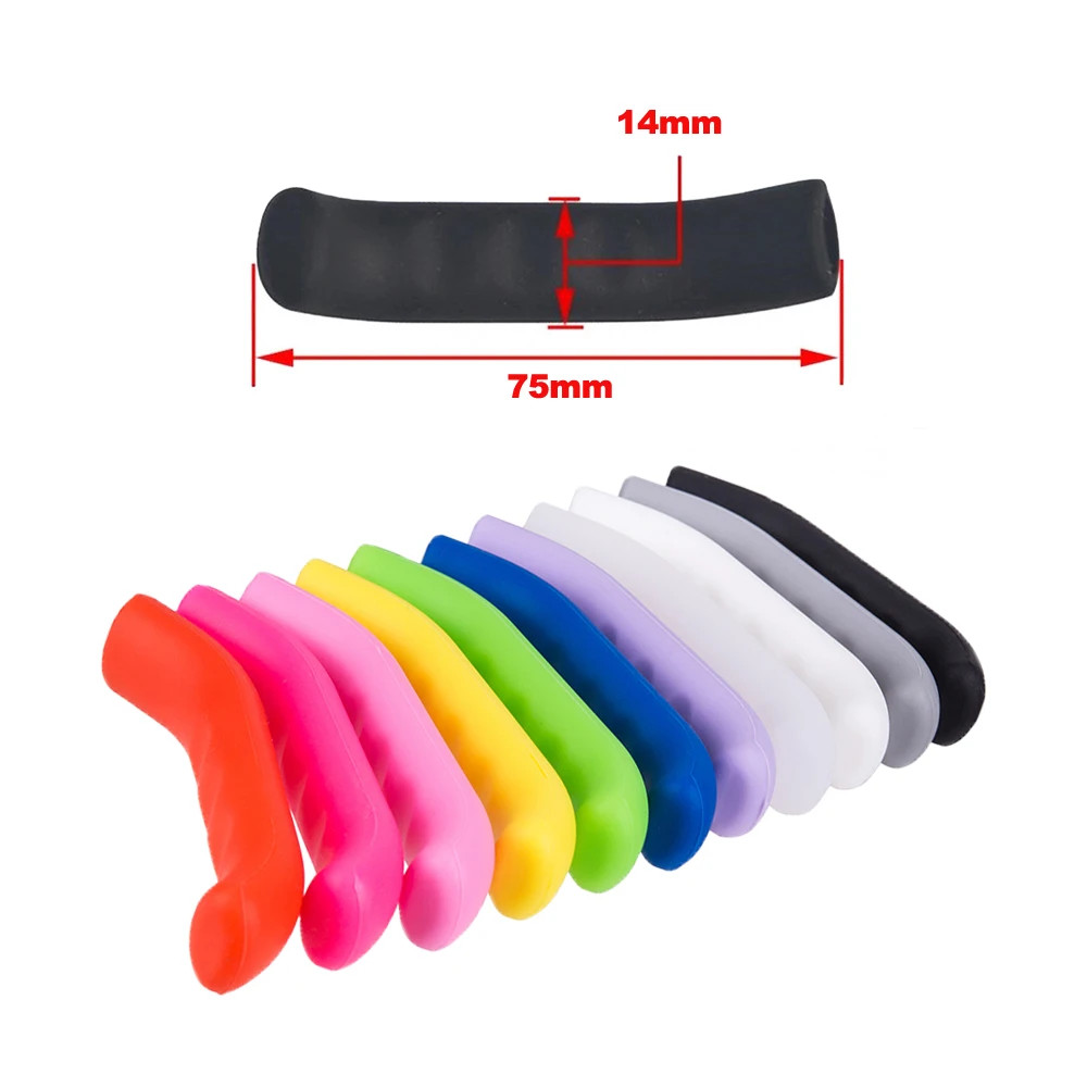 Bicycle Brake Handle Cover Non-Slip Silicone Cover Bike Brake Lever Protector Co