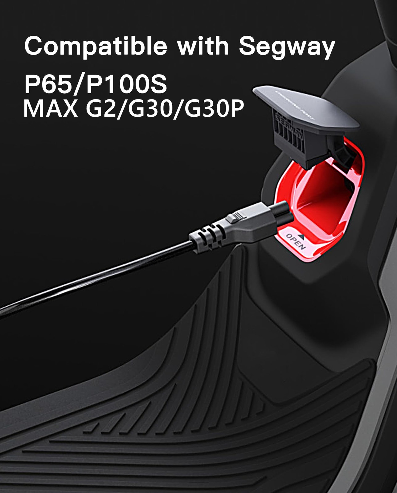Fast Charging Cable Compatible with Ninebot by Segway MAX G3/G2/G30/G30P/P65/…