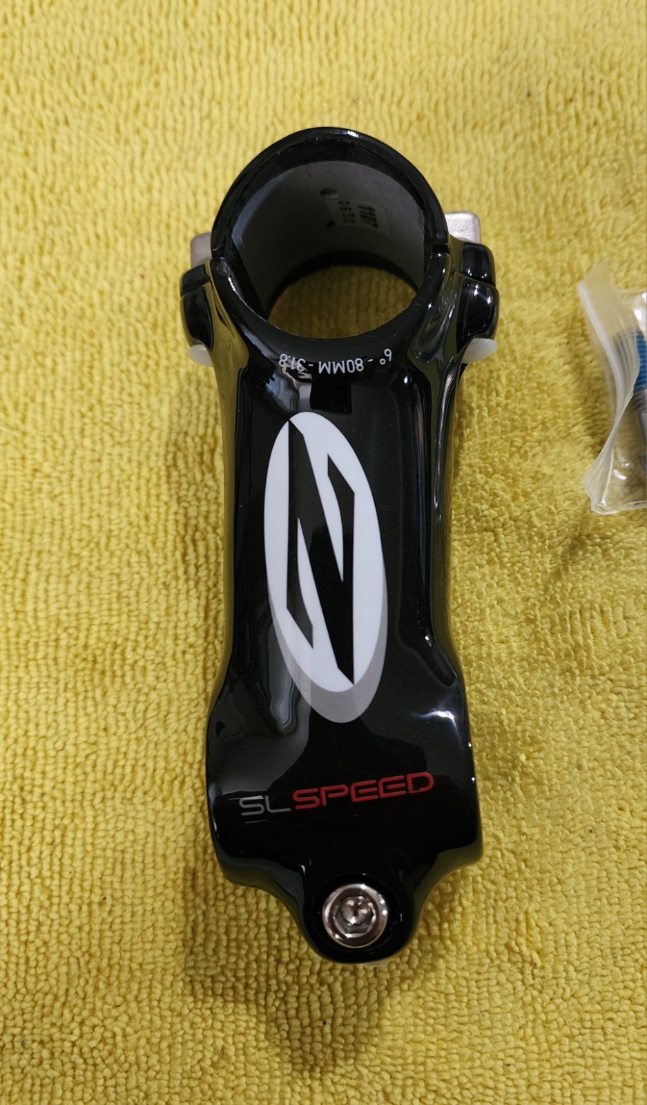 Zipp SL Speed 80mm 6 Degree 31.8mm Carbon Bike Stem