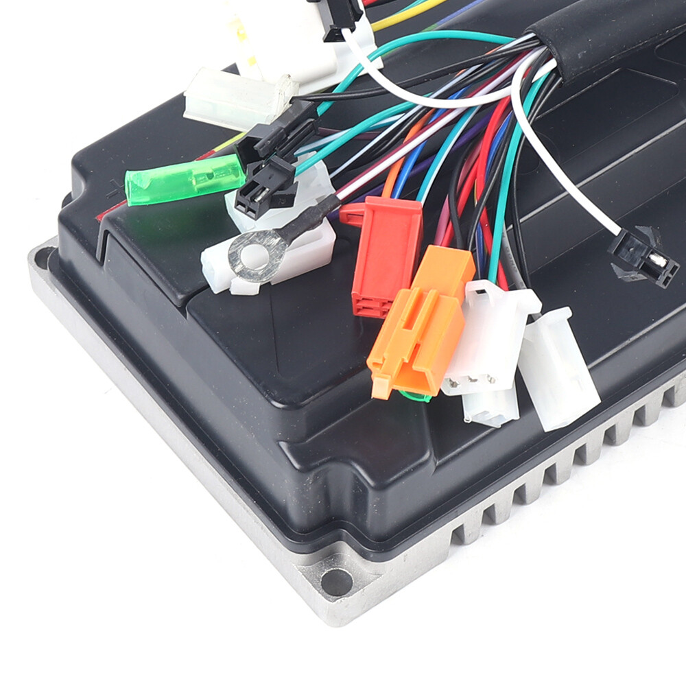 Black Big Power E Bike Brushless Motor Sensor 3000W 60-72V Sine Wave Controller