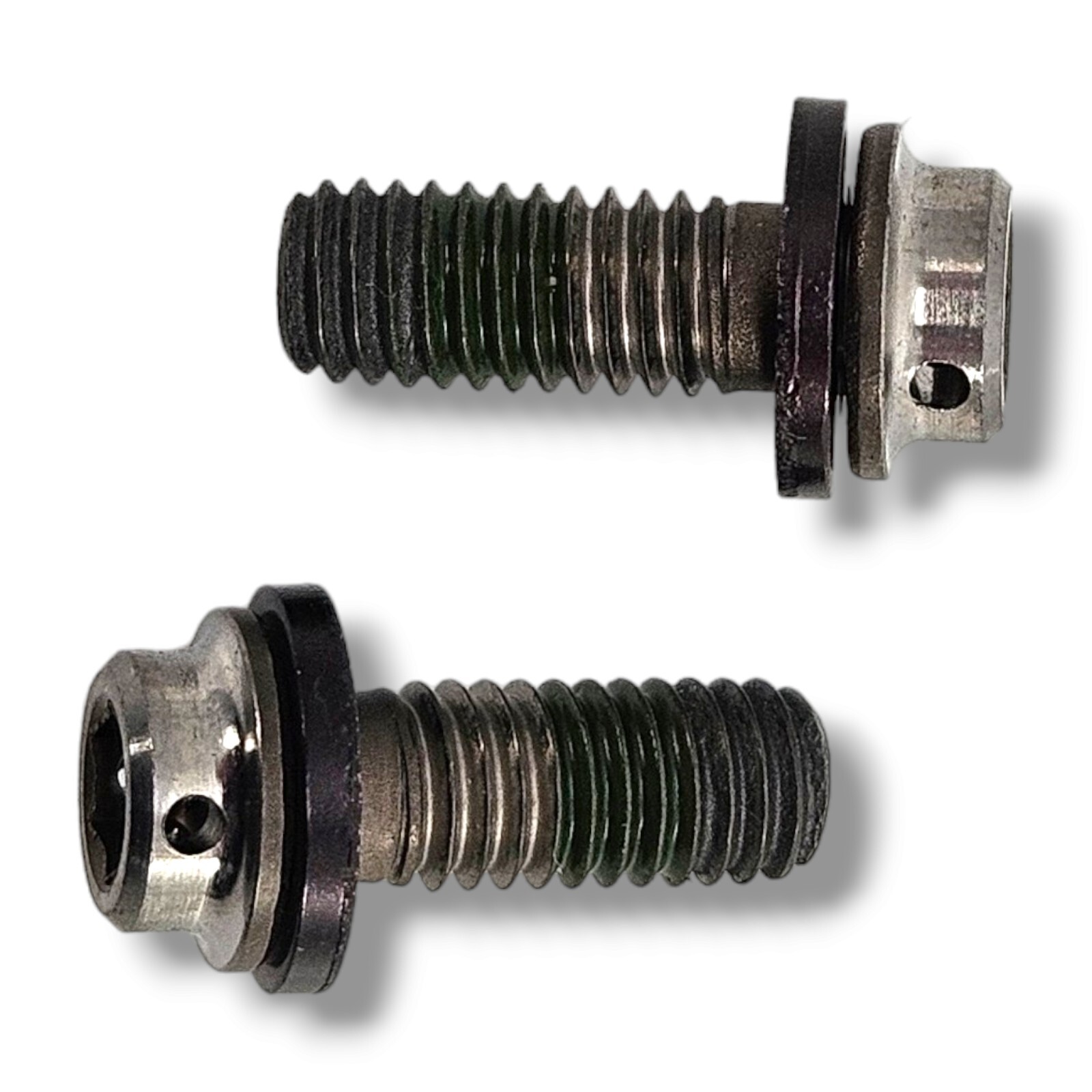 (1 Pair) SHIMANO XTR BR-M987 Titanium Caliper Fixing Bolts – M6 x 14.6mm