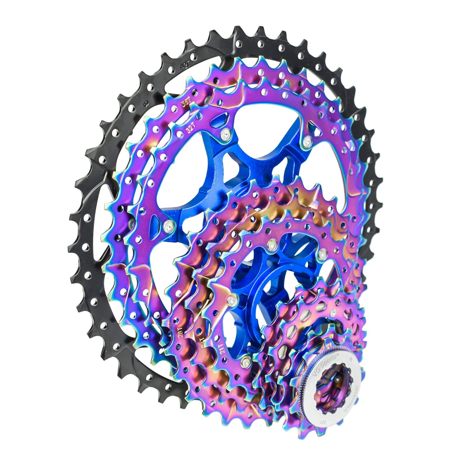 Vg Sports 8/9/10/11/12 Speed Ultralight Mtb Groupset 11-40T/11-42T/11-50T