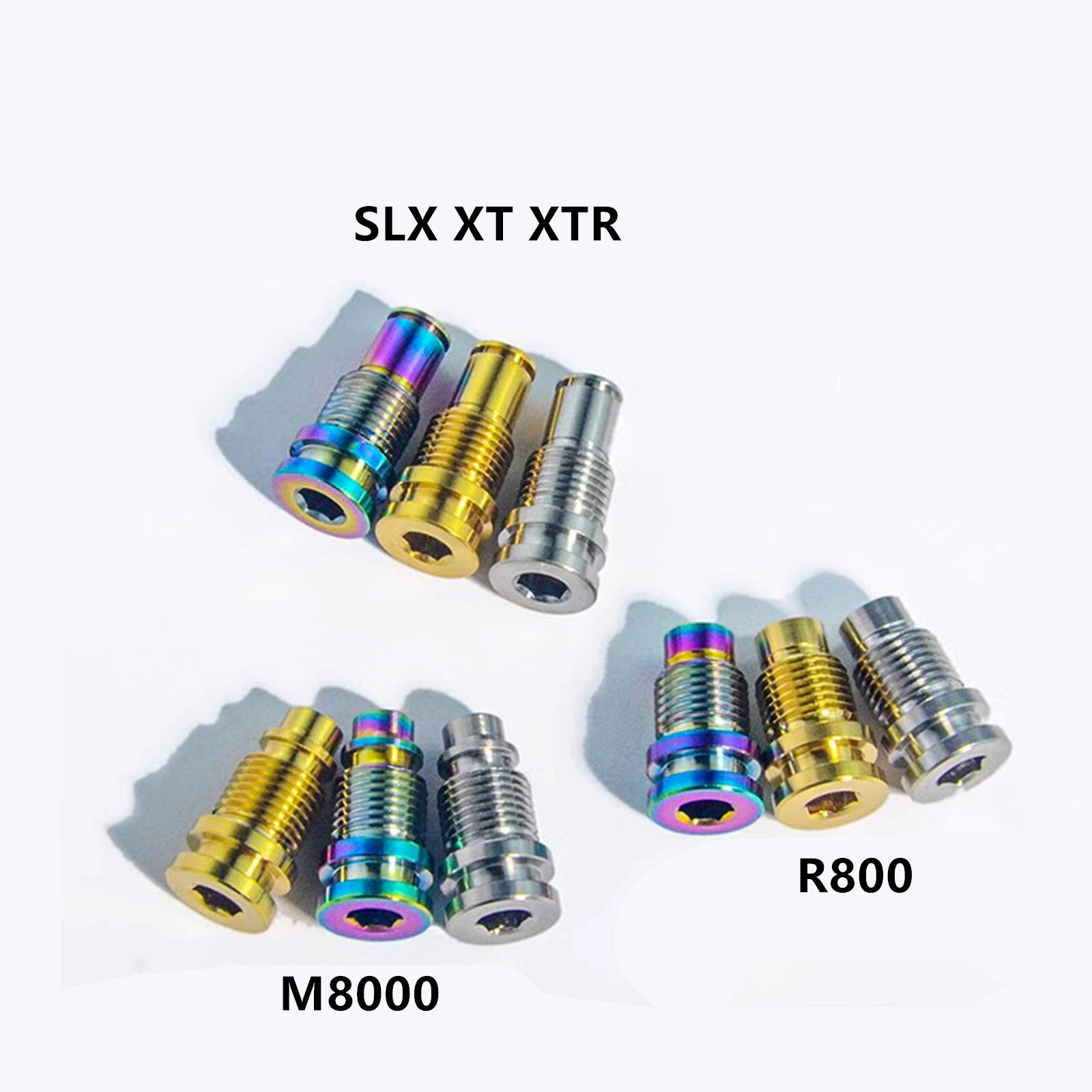 For 5800 6800 SLX XT XTR M8000 R8000 M7100 Titanium Rear Derailleur Bolt Shaft