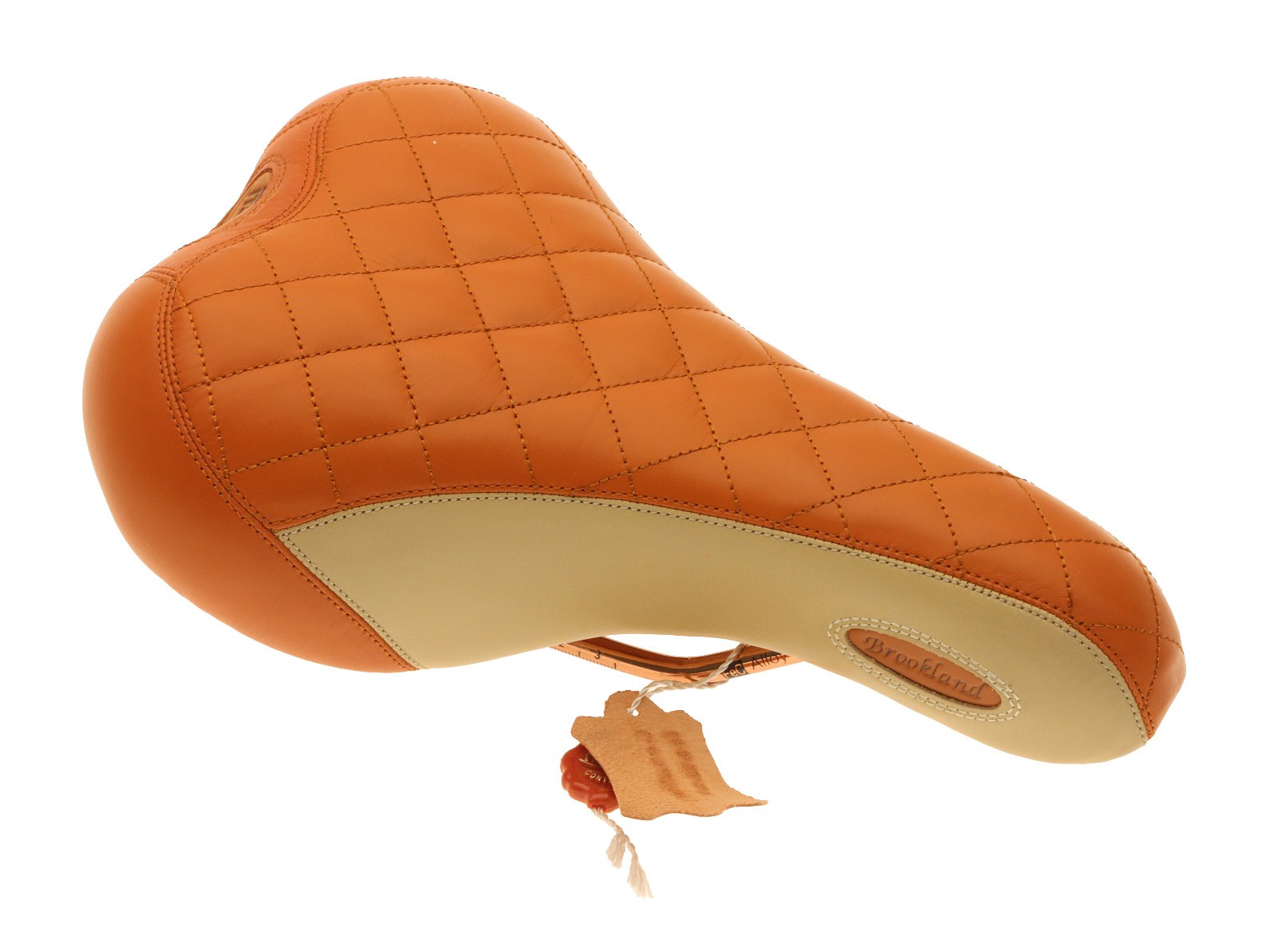 Selle Italia FLX 1 Brookland Saddle FeC Rail Brown Smooth Leather NOS NEW Rare