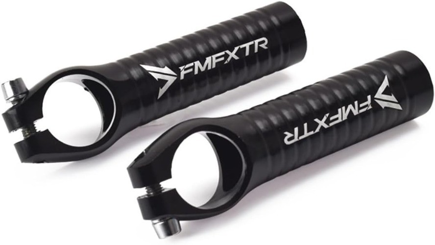Handlebar Ends, 22.2 mm, Aluminum, Black, Mountain Bike, Road Bike, MTB, BMX