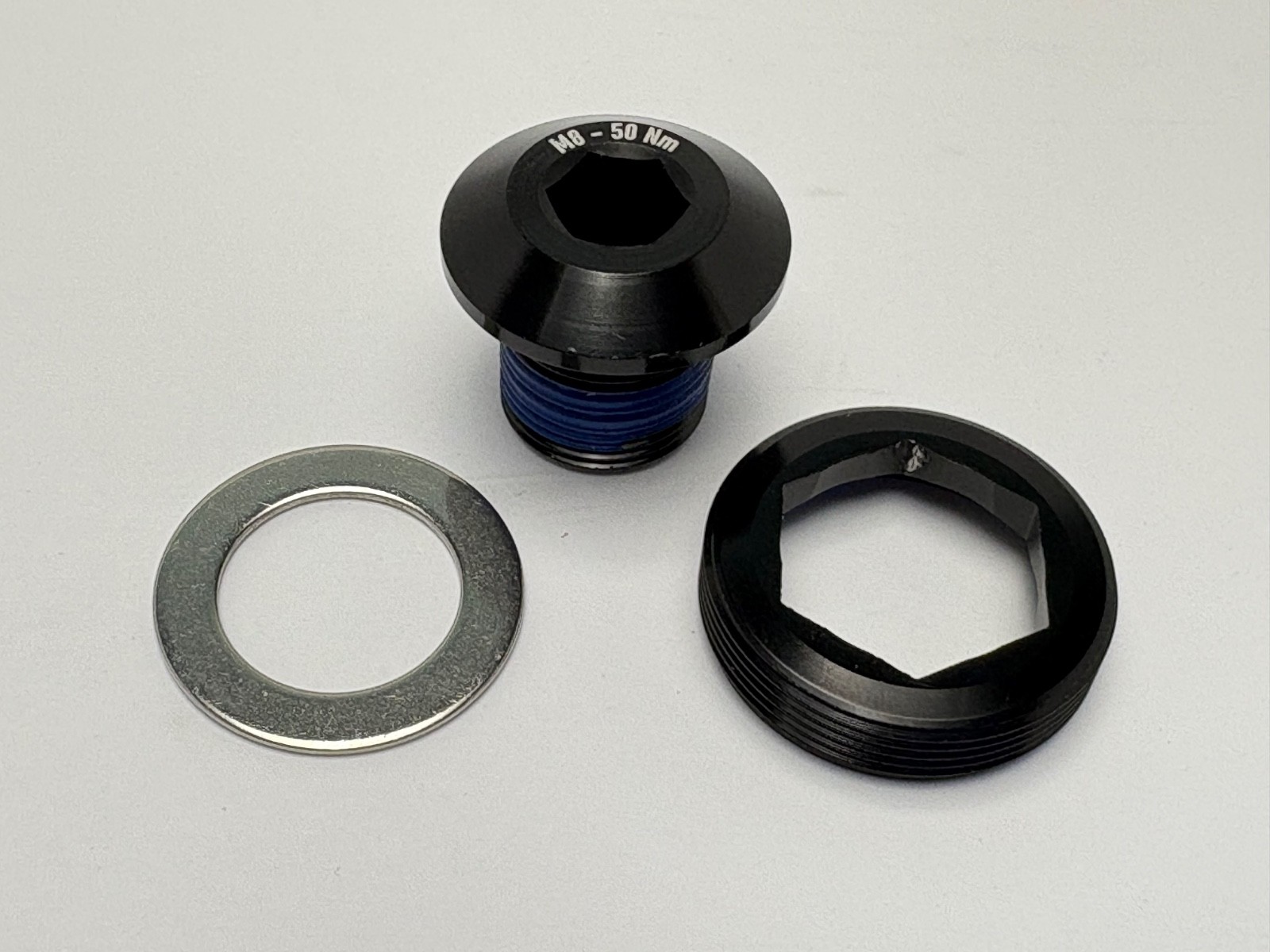 New Praxis M24 Main Crank Arm Fixing Bolt Washer and Extractor Alba Cadet Bikes