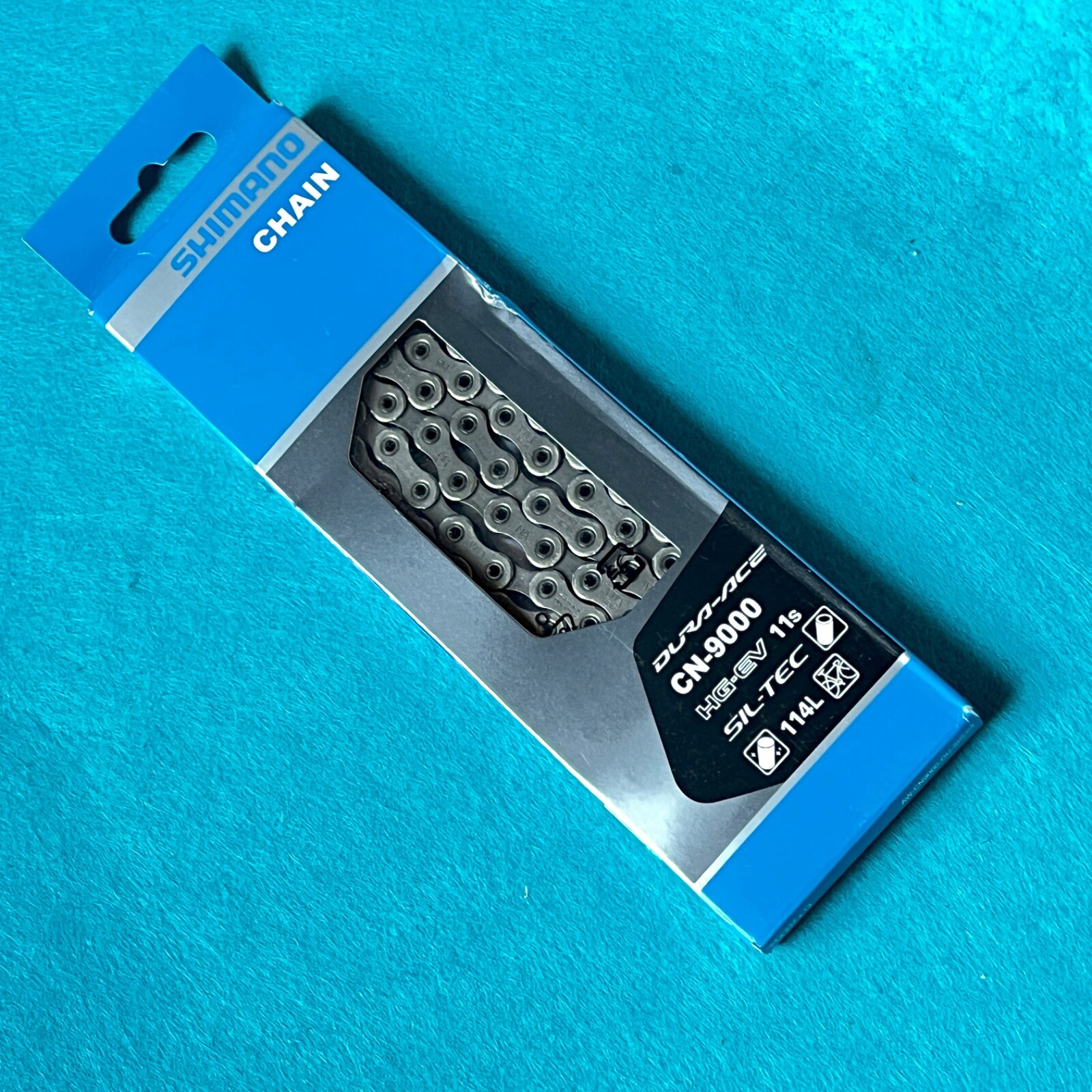 Shimano Dura Ace And XTR CN-9000 HG-EV 11S Chain New In Box Sil-Tec New Chain