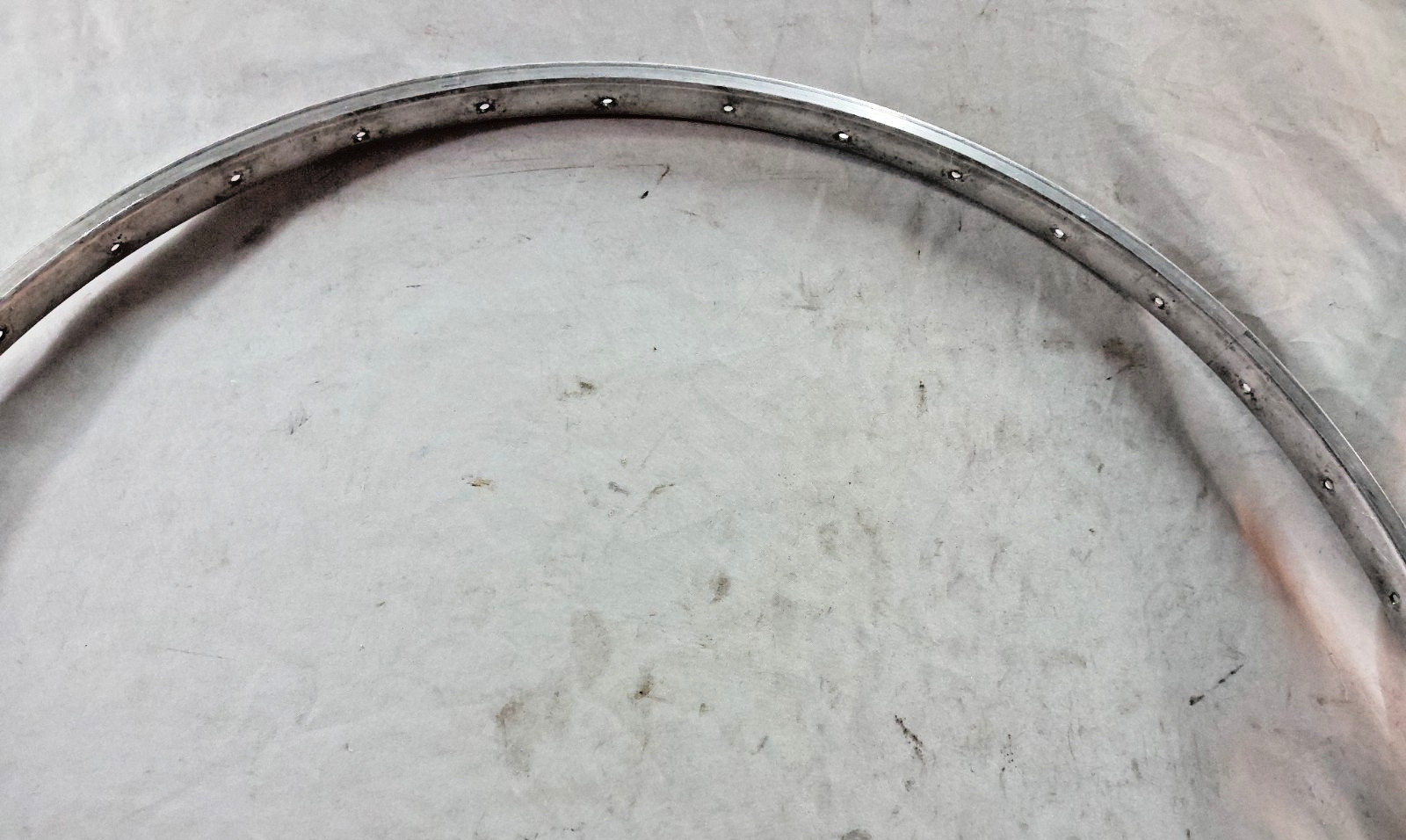 Weinmann 27″ 630ISO Vintage Road Bike Rim Set 36S USA/Belgium Made Rim Brake SLV