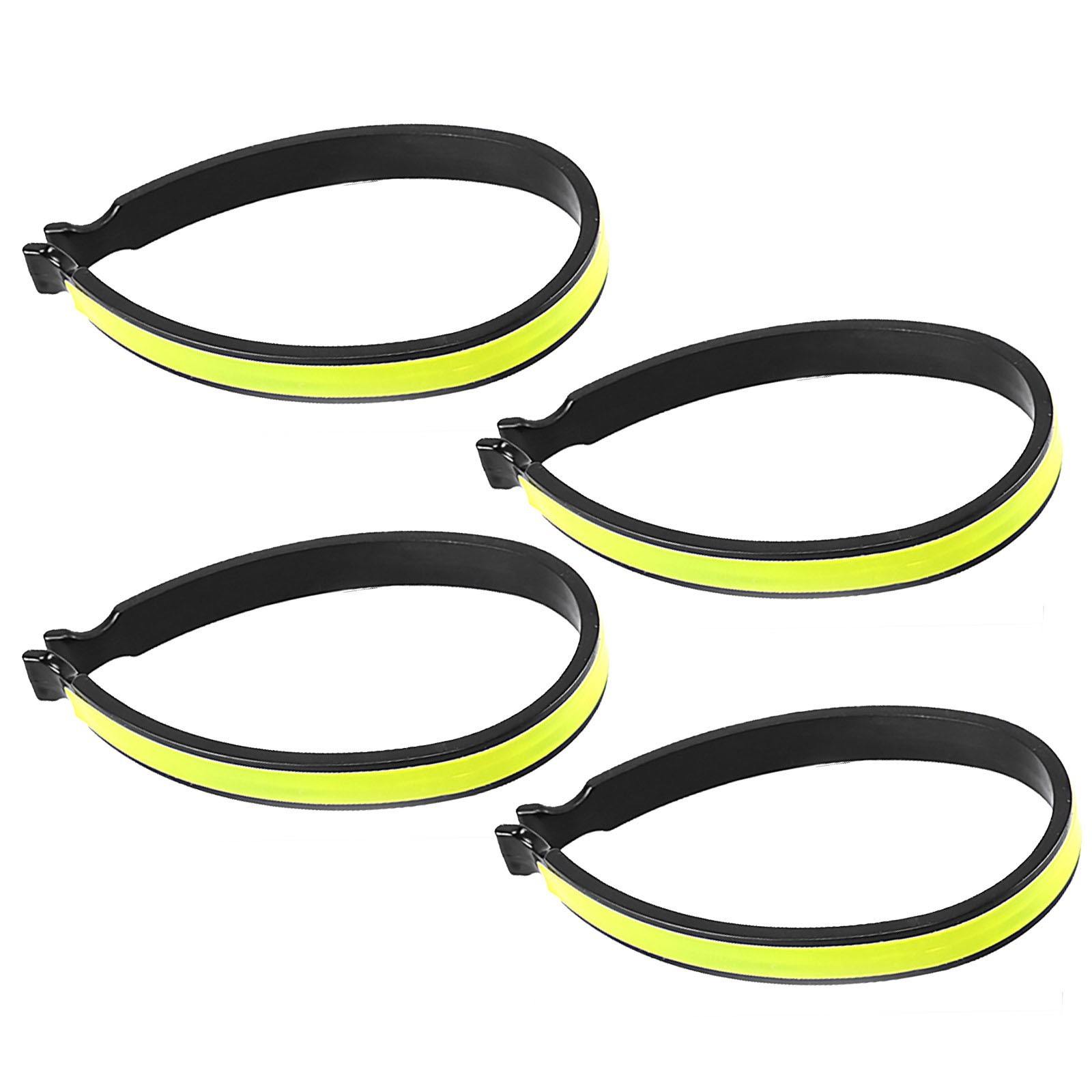 Reflective Clips Bicycle Pants Clip 10.1 Cm X 1.1 Cm Reflective Strips Hot Sale