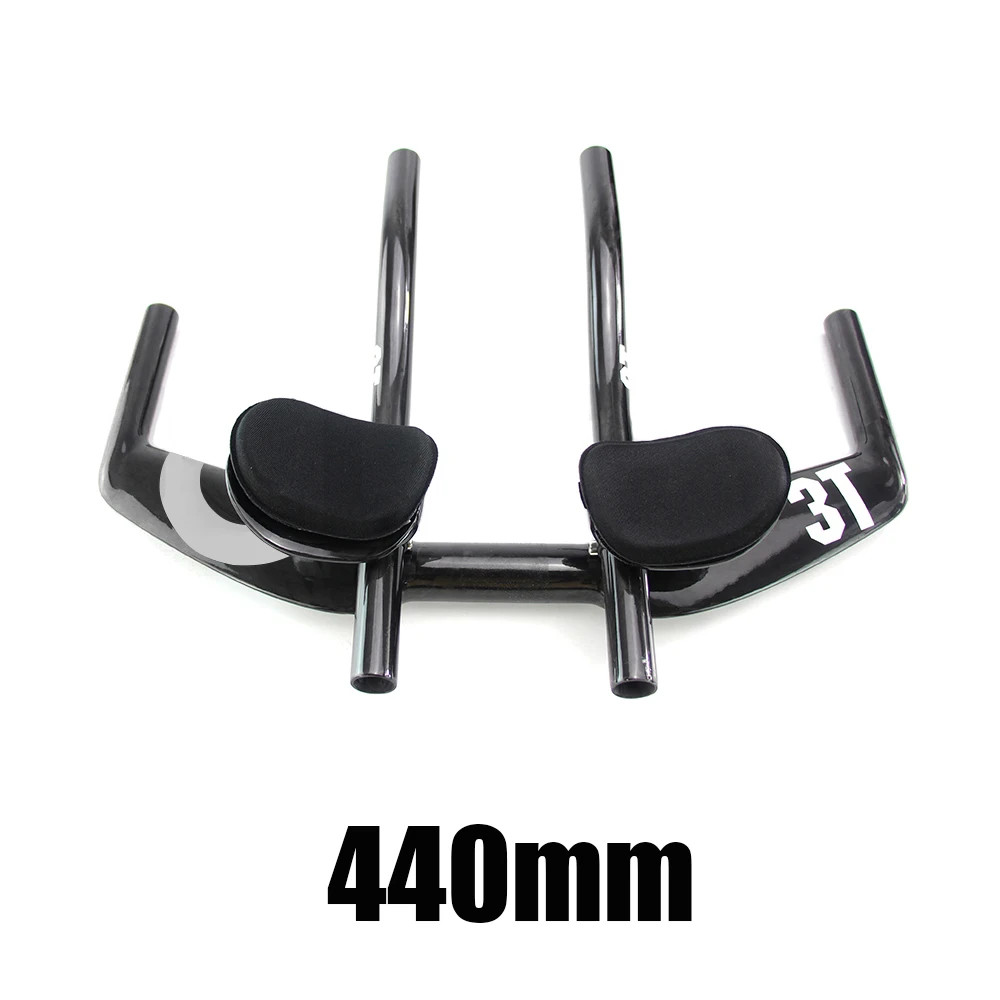 Carbon Mountain Bicycle Handle TT Bar Rest TriathlonHandlebar Length: 400-440mm