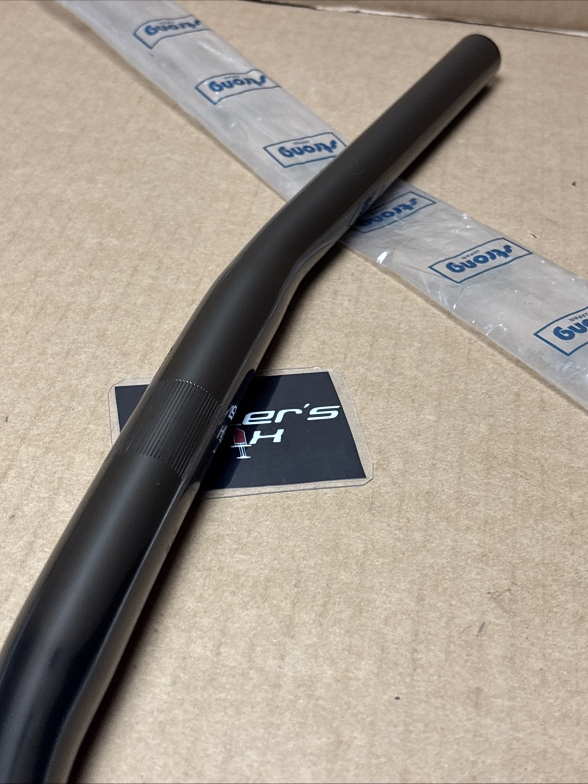 NOS STRONG Japan 25.4mm Anodized Alloy Mtb Flat Bar Handlebar Fit: Tioga SR Trek