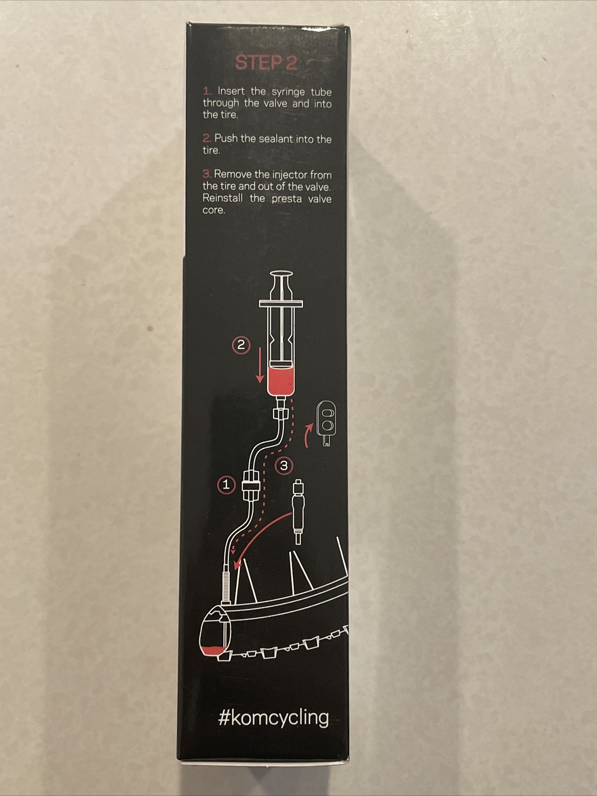 🔥KOM Cycling Sealant Injector with Plastic Valve Core Tool Fast Ship! 🔥