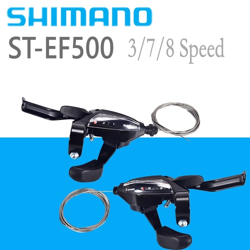 Shimano ST-EF500 3*7 3*8 Speed MTB Bike Brake Levers Set Shifter 21 24 Speed