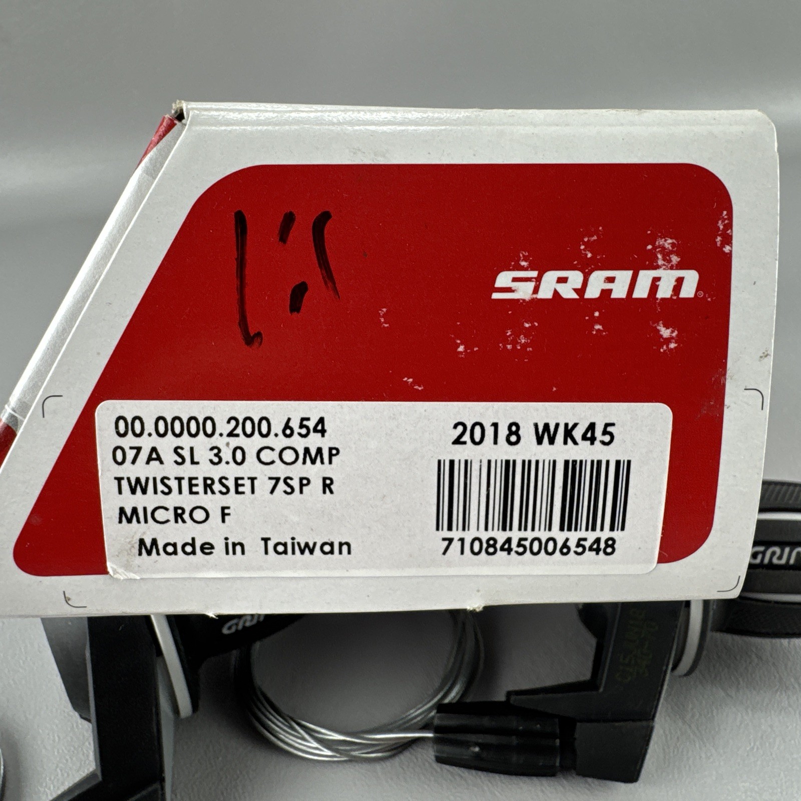 SRAM 3.0 Comp 7 Speed Shifter Twister Set New