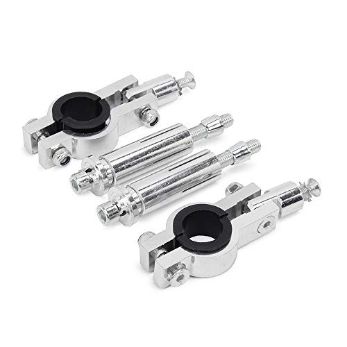 Dirt Bike Hand Guards Motorcycle Handguards Universal 7/8″ 22mm 1 1/8″ white