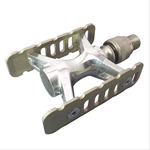 MKS (Mikashima) Pedal promenade Easy [PROMENADE Ezy] Titanium color left and rig