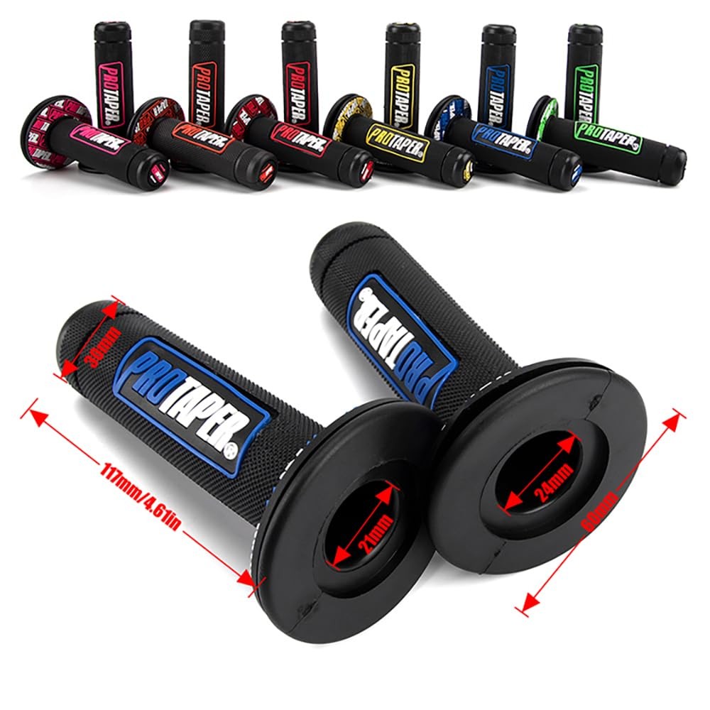 Pocrrmcb 7/8 Motorcross Handle Grips Dirt Bike 22Mm 24Mm Truster Grips