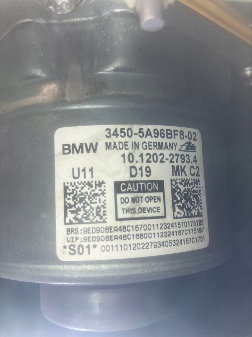 BMW Mini Cooper U11 ABS Pump Module 3450-5A96BF8-02 Tested Working