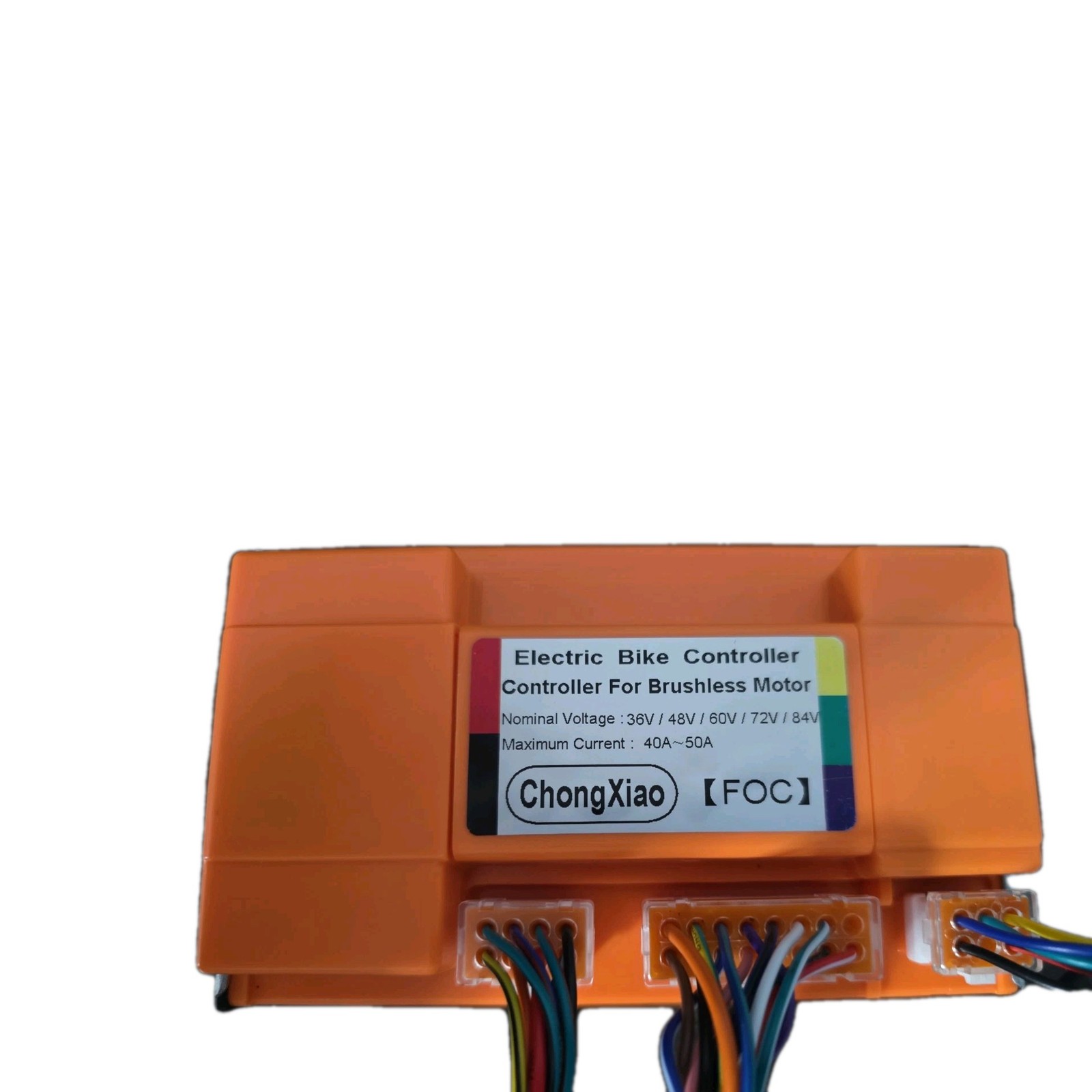 Electric Bicycle Brushless Controller 36V 48V 60V 72V 84V Max Current 40A~50A