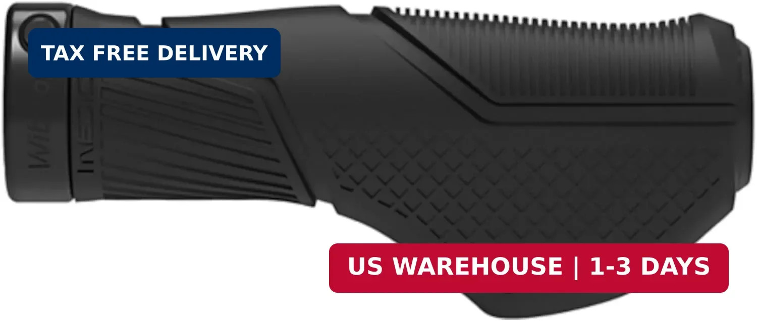 Wittkop Bike Grips With Innovative 3-Zone Design Made in Germany – Ergonomic Non
