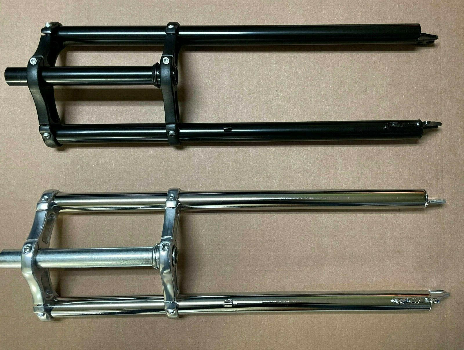 TRIPLE TREE 1-1/8″ Bicycle FORK 1.125″ Thread less Disc Mount 26″ x 4″ FAT TIRES