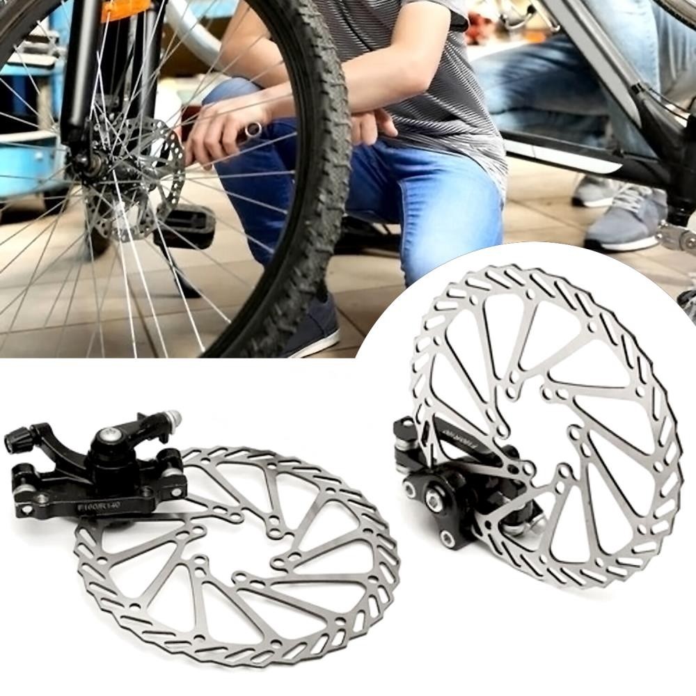 Bike Disc Brake Front & Rear Disc 160 mm Rotor Brake Kit for Mountain Bicycle [