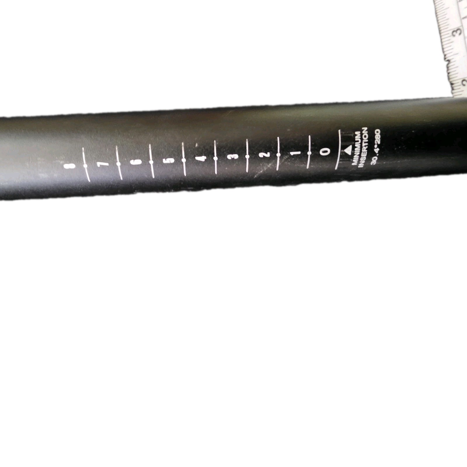 Alloy Bike Seatpost 30.9 mm x 300mm 25mm Offset Black