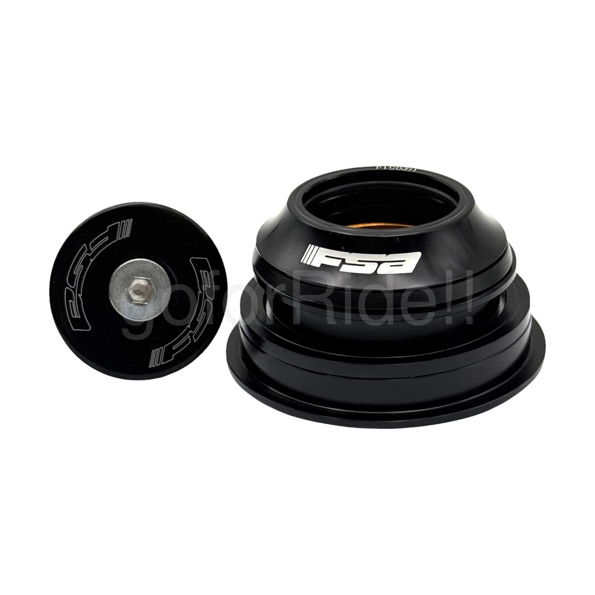 Tapered Headset w/top cap FSA Orbit No.57 ZS 1-1/8″ to 1.5″ OD 50/62mm 8.2mm