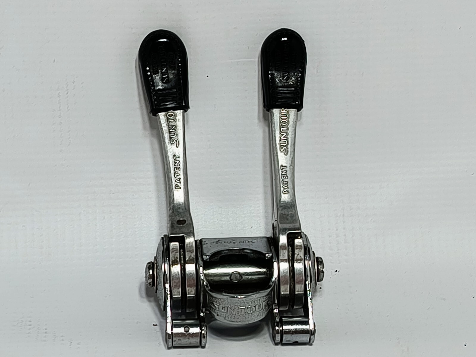 VINTAGE SUNTOUR BICYCLE POWER SHIFT RATCHET LEVERS SET Stem Mount JAPAN