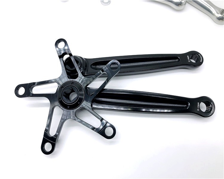 Litepro CNC Crankset BCD130 Crank Arm set 170mm for Brompton Birdy folding Bikes