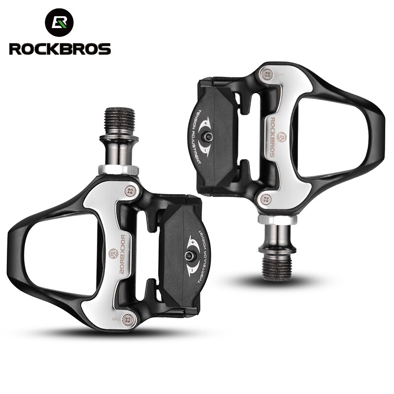 Road Bike Self-lock Pedals with Shimano SPD-SL or Look KEO Cleat 2 Sealed Pedals