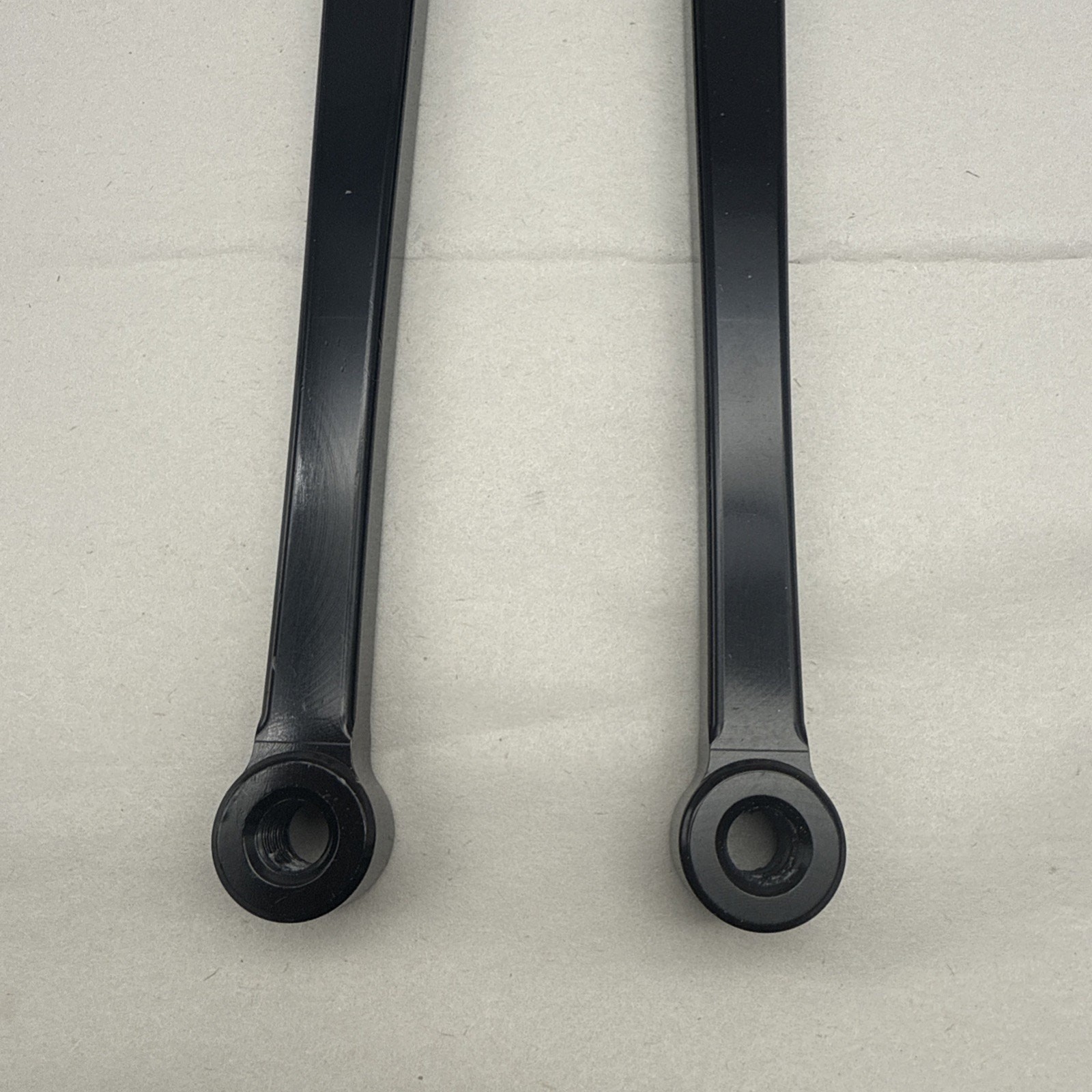 Black 9.84″ Extended Shifter Lever Heel Toe Shift Levers Set, Unknown-Compatible