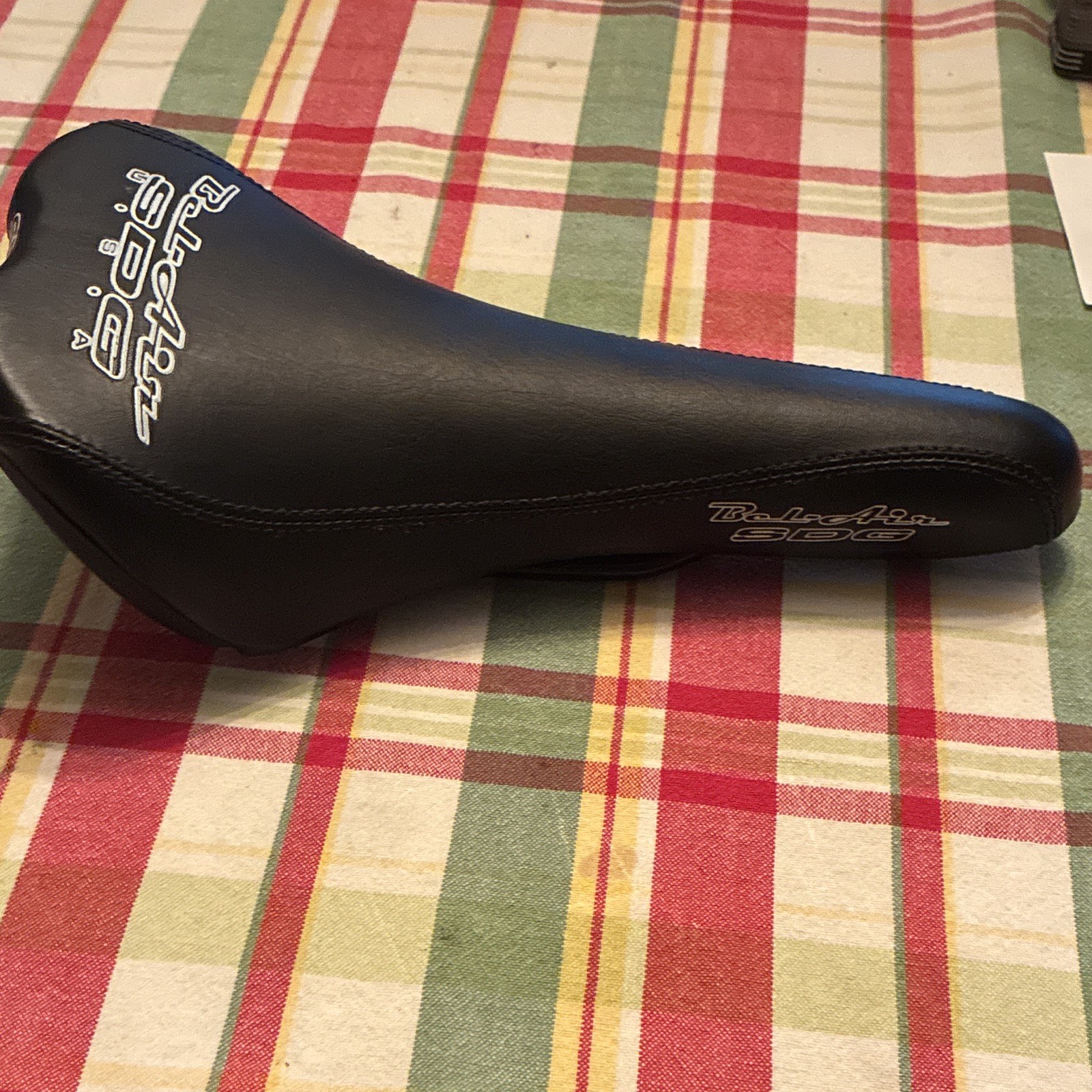 SDG Bel-Air BMX Saddle/Seat Black Synthetic/Plastic I-Beam Rail I.BEAM